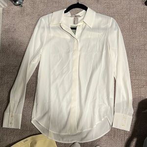 H&M white button up